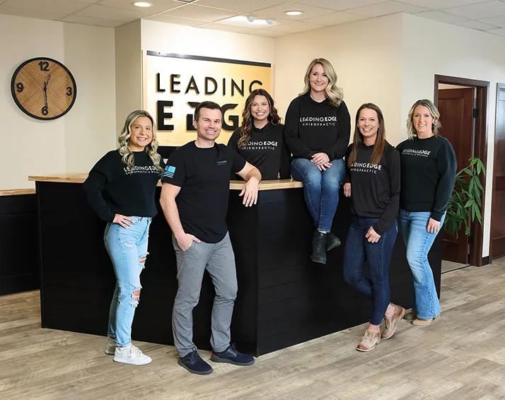 Chiropractor Holmen WI Kaitlyn Canar With Team